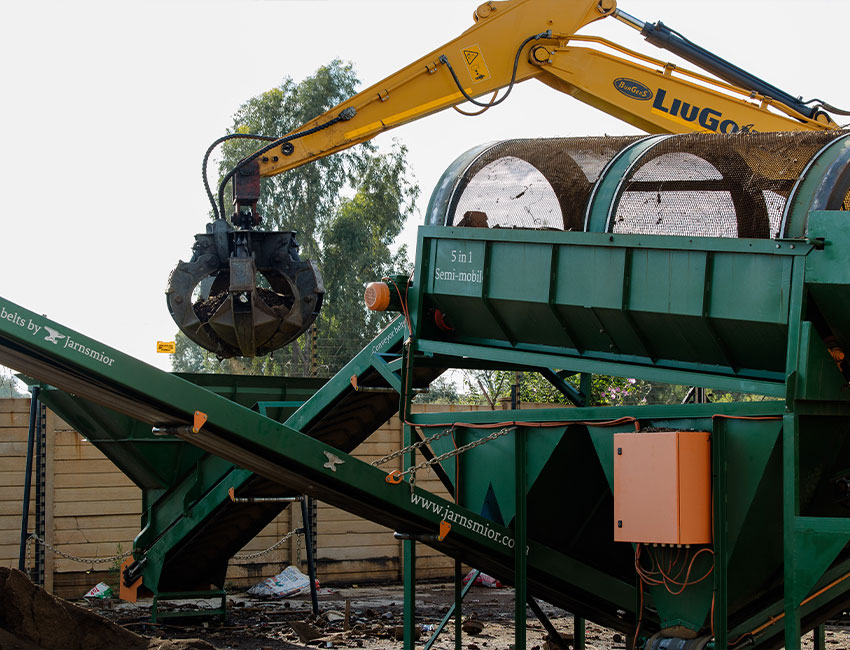 skip bin placements and grab trucks